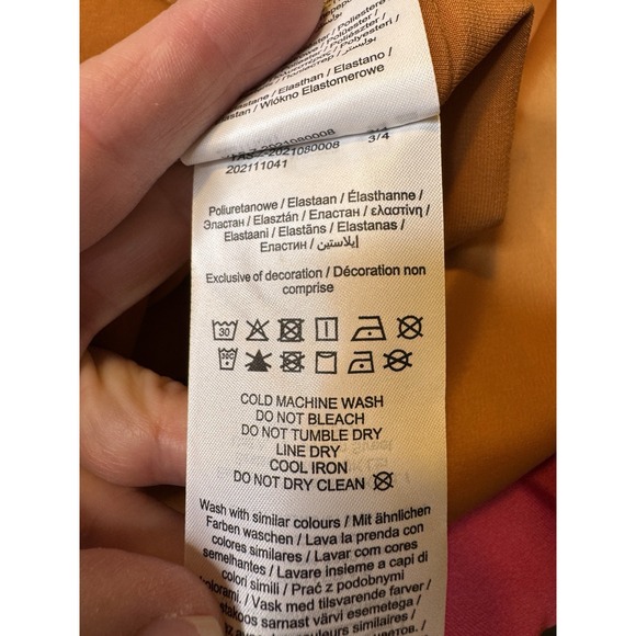 YASATHENA SLIT DRESS in adobe orange from‎ the brand Y.A.S. Satin Bow Wedding S - Picture 8 of 10